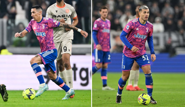 Imagen de Di María y Paredes reaparecieron en la victoria de Juventus sobre Udinese