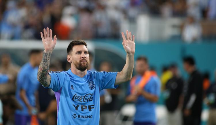 Imagen de La despedida de Lionel Messi para César Luis Menotti