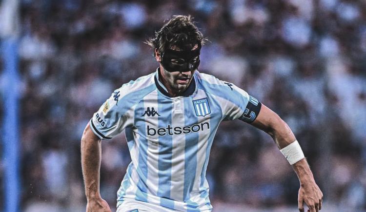 Imagen de El gesto del capitán ausente de Racing a horas del partido con Boca