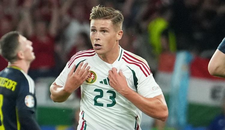 Imagen de En un partido dramático, Hungría le ganó a Escocia con un gol agónico