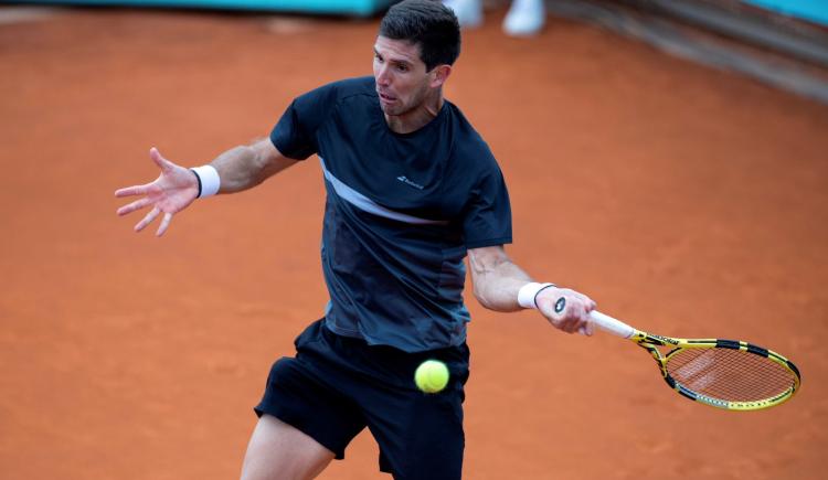 Imagen de DELBONIS EXTENDIÓ SU GRAN MOMENTO Y SE METIÓ EN EL CUADRO DE ROMA