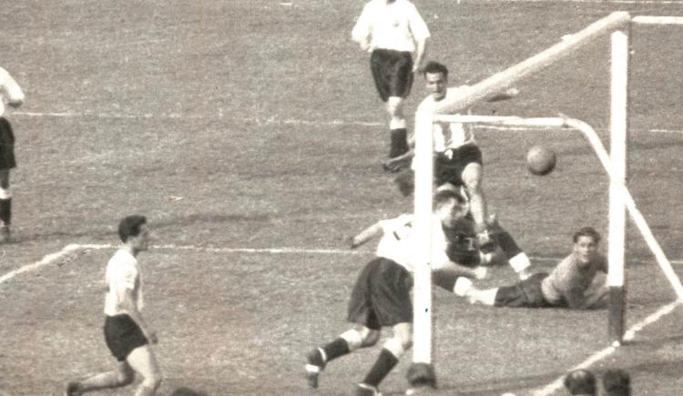 Imagen de 1953. El partido del gol de Grillo
