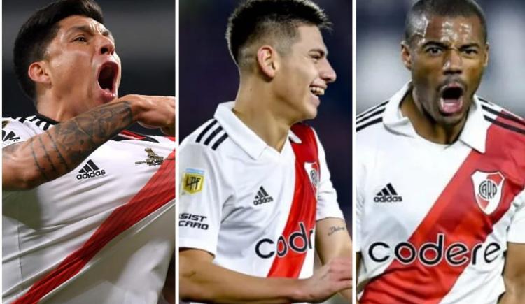 Imagen de El futuro de Enzo Pérez, Claudio Echeverri y Nico de la Cruz, nombres clave para River