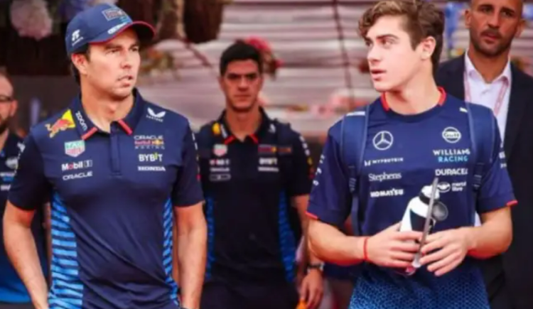 Imagen de El enorme elogio de Checo Pérez a Colapinto en plena carrera