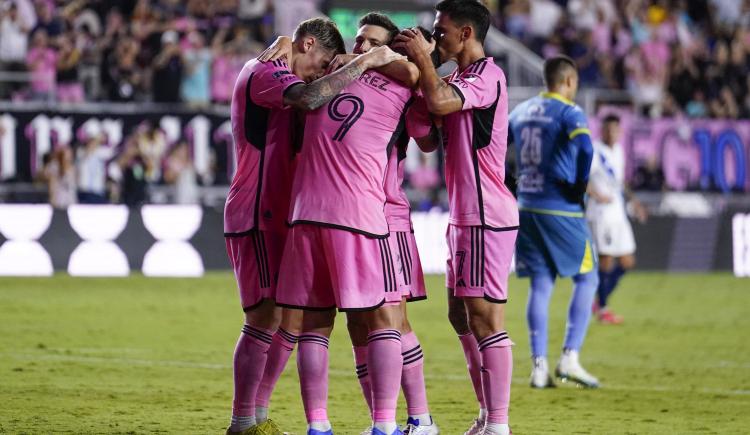 Imagen de Inter Miami inició la defensa del título de la Leagues Cup con el pie derecho