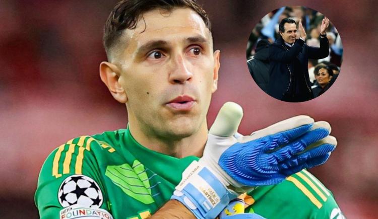 Imagen de ¿Del odio al amor? La valoración del DT de Aston Villa a Dibu Martínez