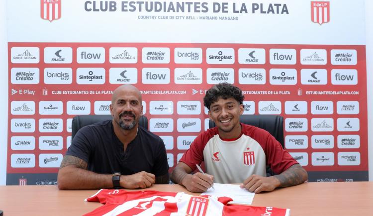 Imagen de Se terminó la espera: Estudiantes oficializó la llegada de Cristian Medina