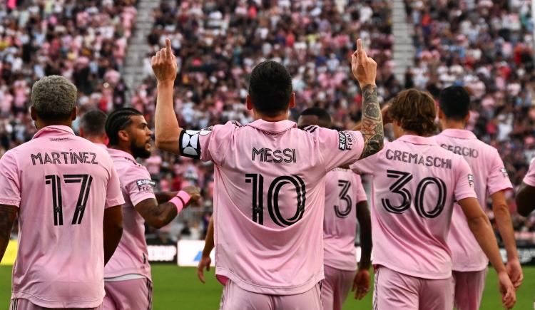 Imagen de La racha que Messi intentará romper en su primer clásico en la MLS