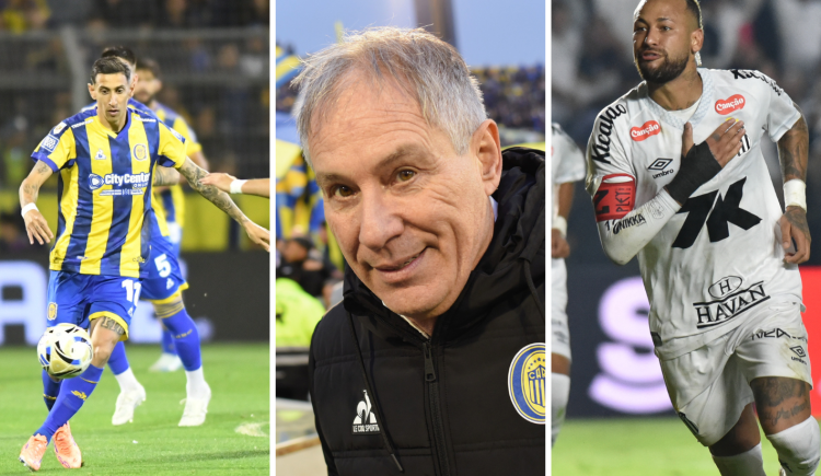 Imagen de ¿Neymar - Di María en Central para la Libertadores?: La respuesta de Ariel Holan