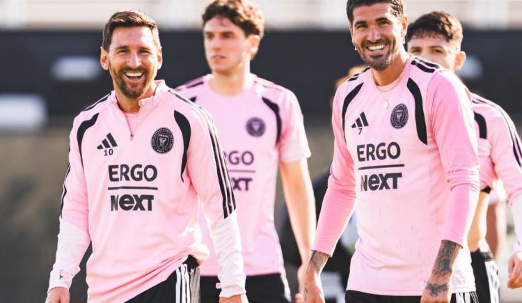 Imagen de Volvió el rey: Lionel Messi comenzó la pretemporada con Inter Miami