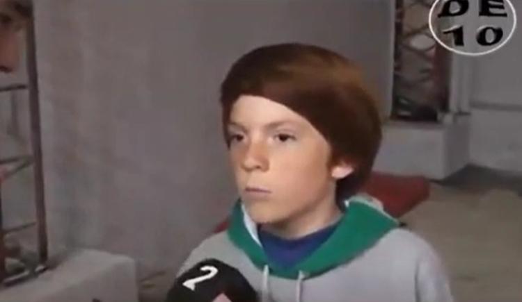 Imagen de La inédita entrevista a Valentín Barco con 10 años