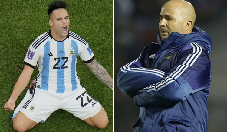 Imagen de La lupa de Sampaoli sobre Lautaro Martínez: las veces que lo vio en Racing