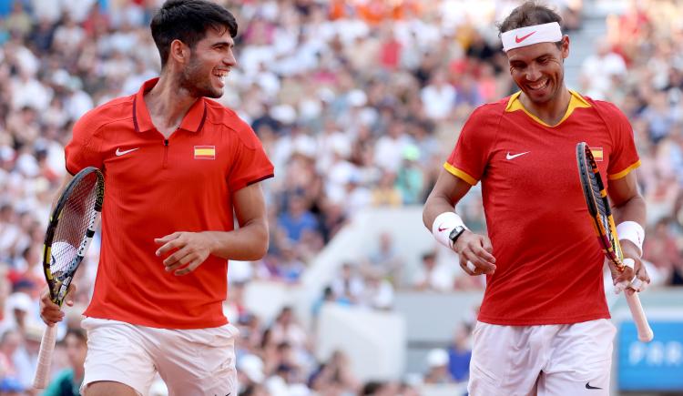 Imagen de La dupla Nadal-Alcaraz sigue a paso firme en París 2024
