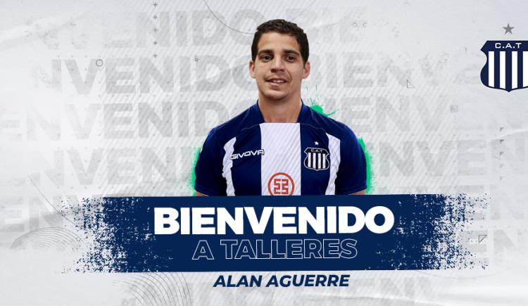 Imagen de ALAN AGUERRE ES ANUNCIADO EN TALLERES