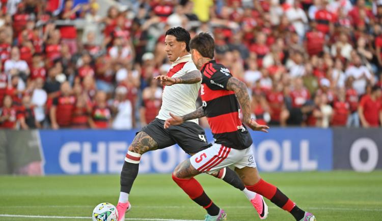 Imagen de River empató 2-2 con Flamengo en un amistoso jugado en Portugal