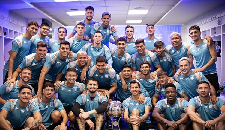 Imagen de El doble anhelo de Racing: celebrar la Sudamericana en casa y ganarle sí o sí a Estudiantes