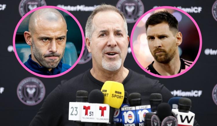 Imagen de El dueño de Inter Miami palpitó la era Mascherano y se refirió al futuro de Messi