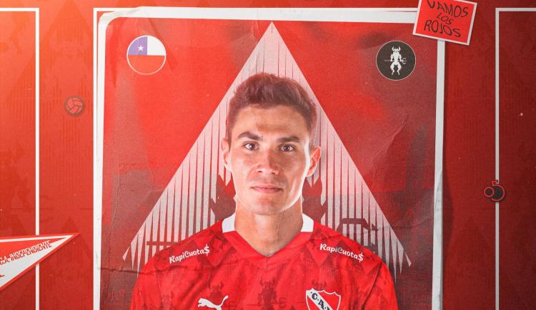 Imagen de Independiente oficializó a su tercer refuerzo