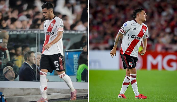 Imagen de Malas noticias para River: Juanfer Quintero y Fausto Vera se pierden el Superclásico