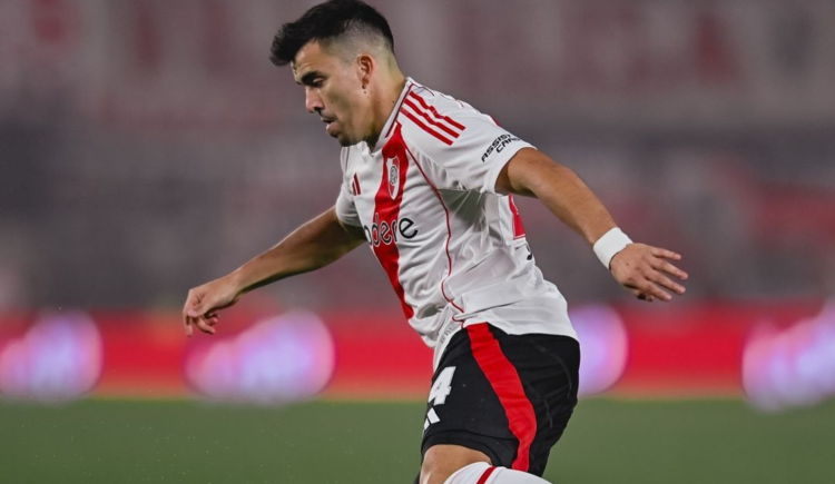 Imagen de Marcos Acuña y su primera gran ovación con la camiseta de River