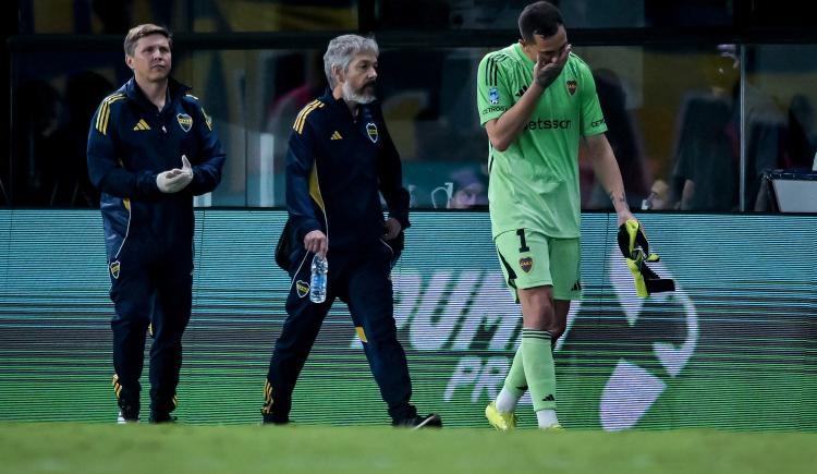 Imagen de Se conoció la lesión de Agustín Marchesín: Boca podría perderlo para el Superclásico