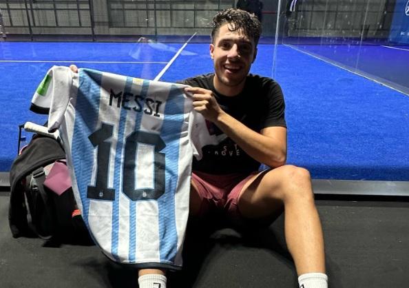 Imagen de El fuerte deseo de Agustín Tapia: conocer a Lionel Messi