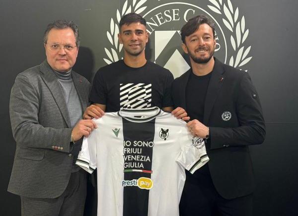 Imagen de Lautaro Gianetti fue presentado en Udinese