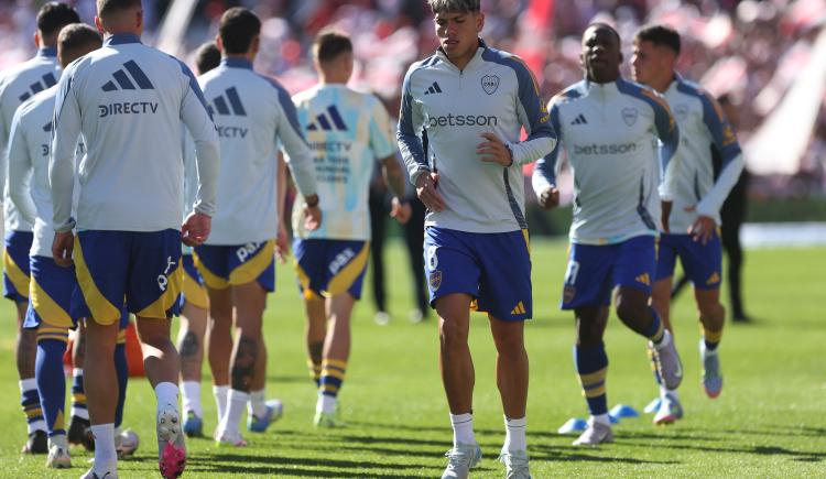 Imagen de Polémico: el picante gesto de Carlos Palacios en la previa del Superclásico