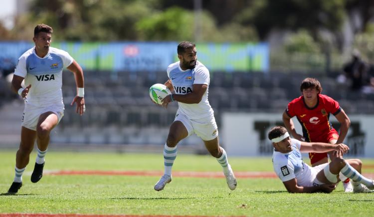 Imagen de Los Pumas 7s avanzaron a cuartos de final en Sudáfrica