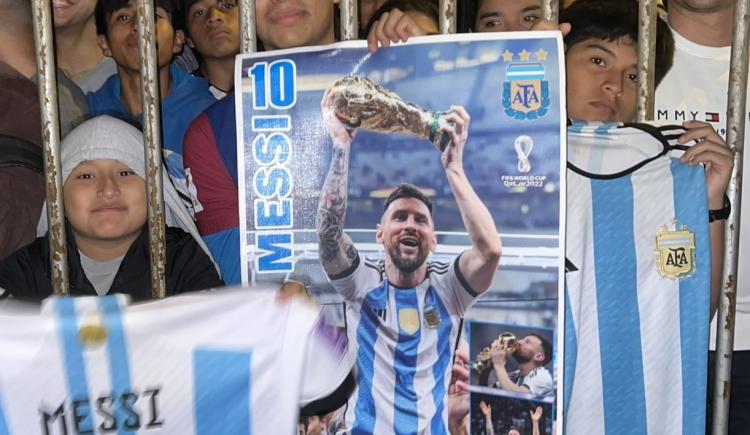 Imagen de Limados por Messi y la Selección: una multitud recibió a Argentina en Perú