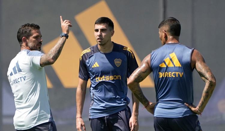 Imagen de Boca: novedades para Gago por la evolución de Rojo, Lema y Cavani