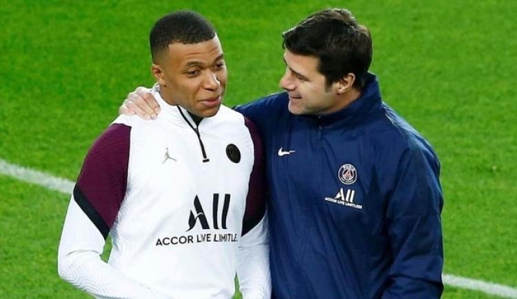 Imagen de Pochettino habló de su continuidad y de la de Mbappé