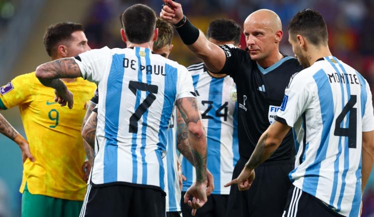 Imagen de Argentina-Francia ya tiene árbitro confirmado