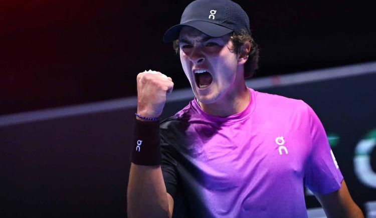 Imagen de La gran conquista de la mayor promesa del tenis sudamericano