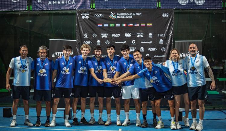 Imagen de Argentina se consagró en el Panamericano Absoluto de Pádel 2025