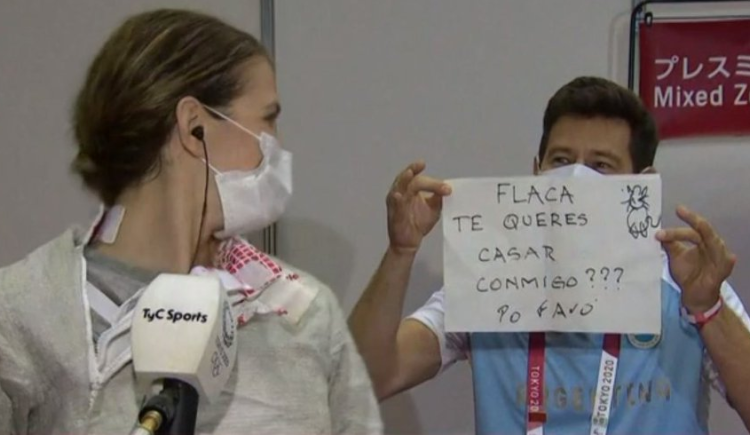 Imagen de EL PEDIDO DE CASAMIENTO ¡EN VIVO! A MARÍA BELÉN PÉREZ MAURICE