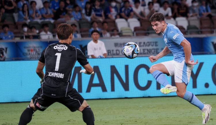 Imagen de La Araña siempre teje: gol de Julián Álvarez para Manchester City