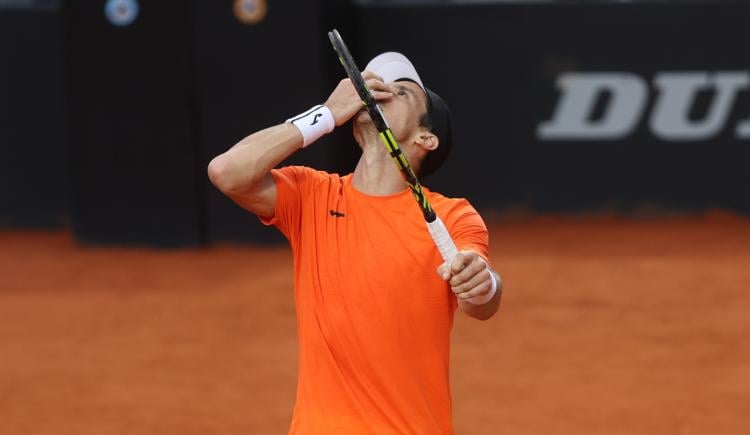 Imagen de Bagnis es semifinalista y quedó cerca de un récord de Guillermo Vilas