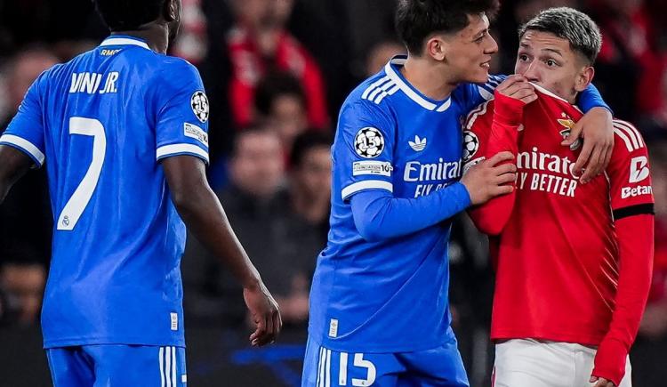 Imagen de La contundente decisión que tomó la UEFA con Gianluca Prestianni tras el incidente con Vinicius Jr.
