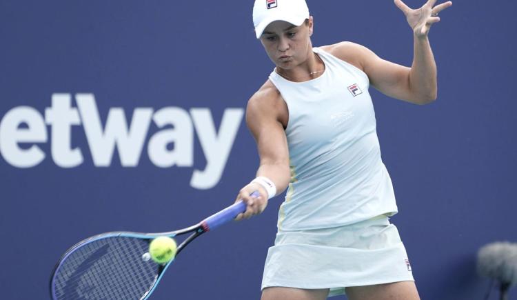 Imagen de BARTY DEFENDIÓ EL TÍTULO EN EL MIAMI OPEN