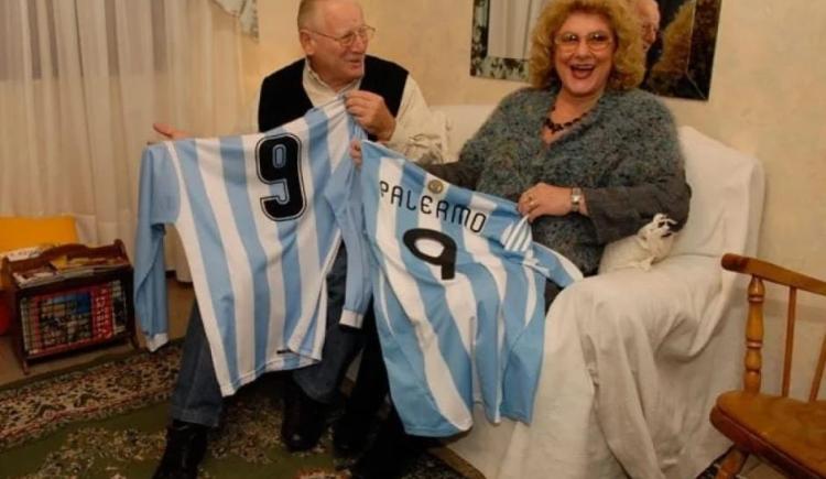 Imagen de Profundo dolor: falleció el papá de Martín Palermo