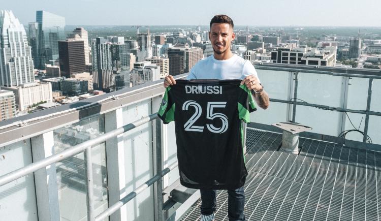 Imagen de DRIUSSI FUE PRESENTADO EN AUSTIN FC