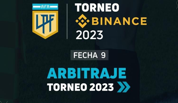 Imagen de Se sortearon los árbitros para la novena fecha de la LPF