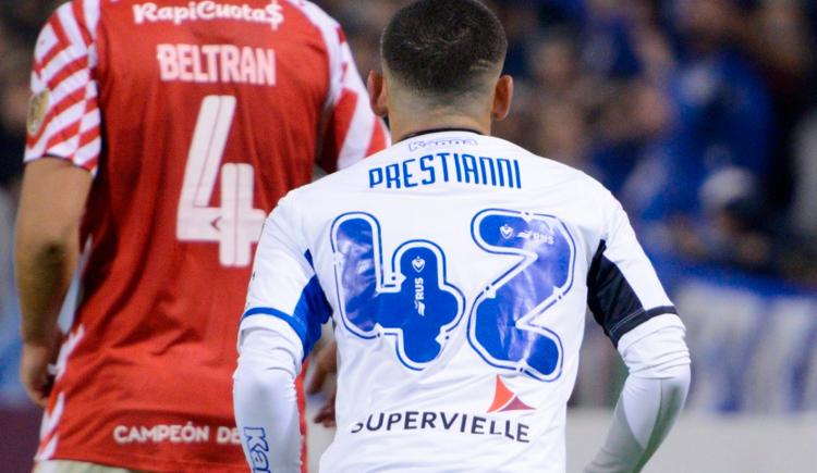 Imagen de Gianluca Prestianni hizo historia en Vélez