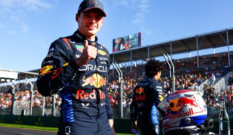 Imagen de Max Verstappen se quedó con la pole en Australia