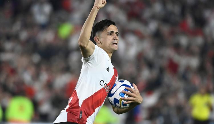 Imagen de La cifra redonda que alcanzó Pablo Solari en River