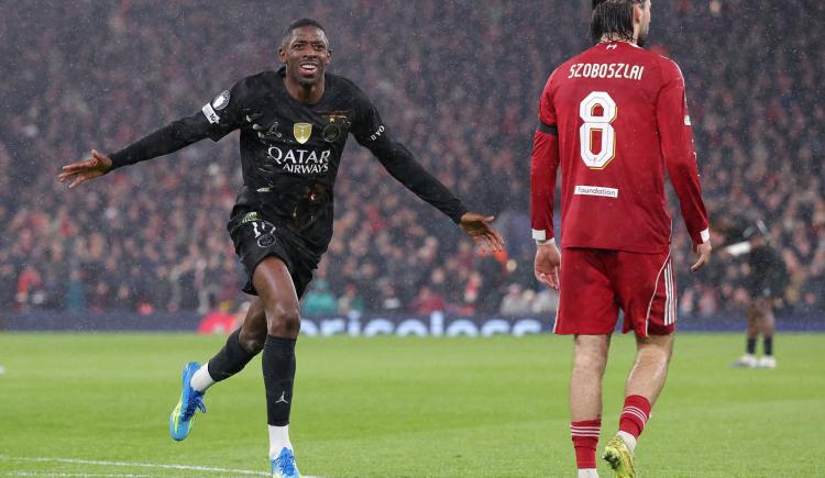 Imagen de El PSG de Dembélé conquistó Anfield y selló su pase a semifinales con autoridad