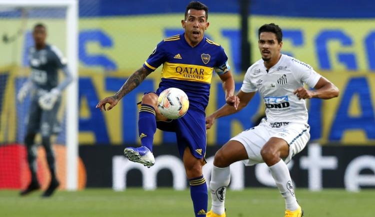 Imagen de BOCA ENFRENTA A SANTOS CON RIVER PLATE EN EL HORIZONTE