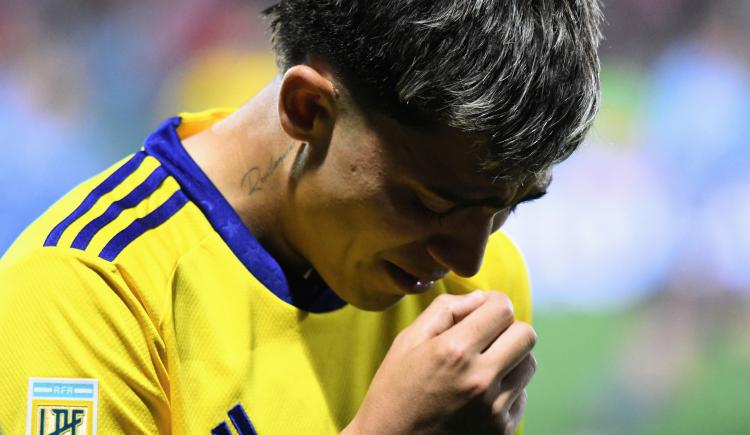 Imagen de Golpazo en Boca: Exequiel Zeballos sufrió una grave lesión