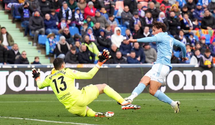 Imagen de Tadeo Allende tuvo su bautismo goleador en Europa